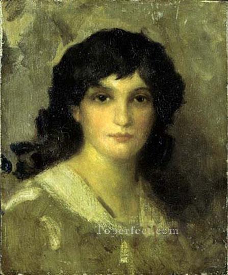 James Abott McNeill Head of a Young Woman James Abbott McNeill Whistler Oil Paintings